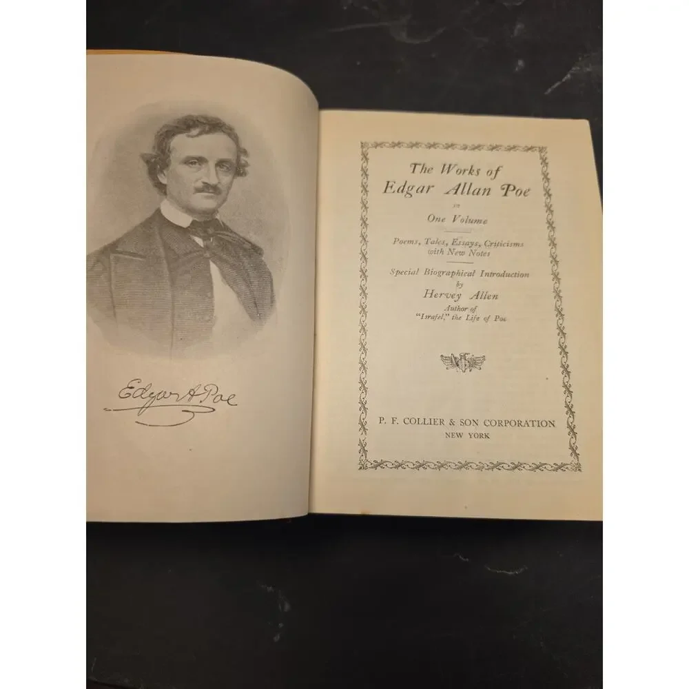 P. F. Collier & Son Co. 1927 The Complete Works Of Edgar Allan Poe